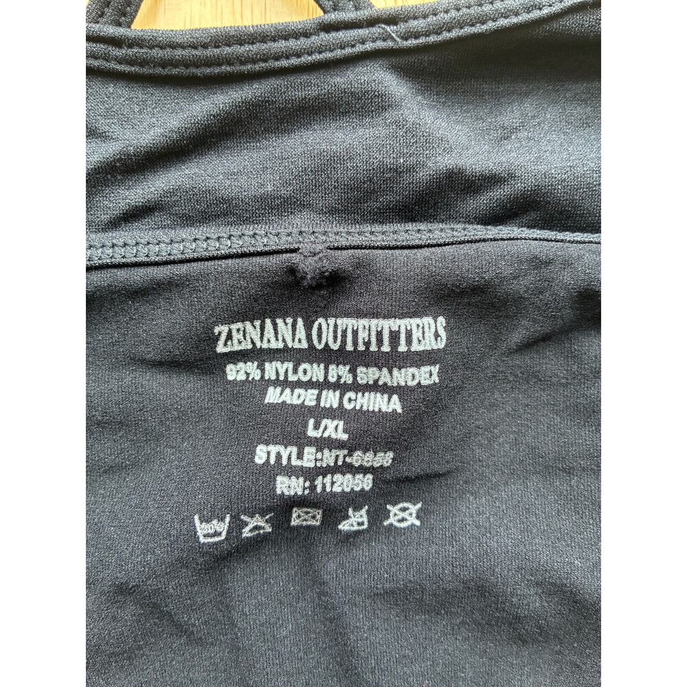 Zenana Outfitters Bralette Strappy Black - Picture 3 of 5